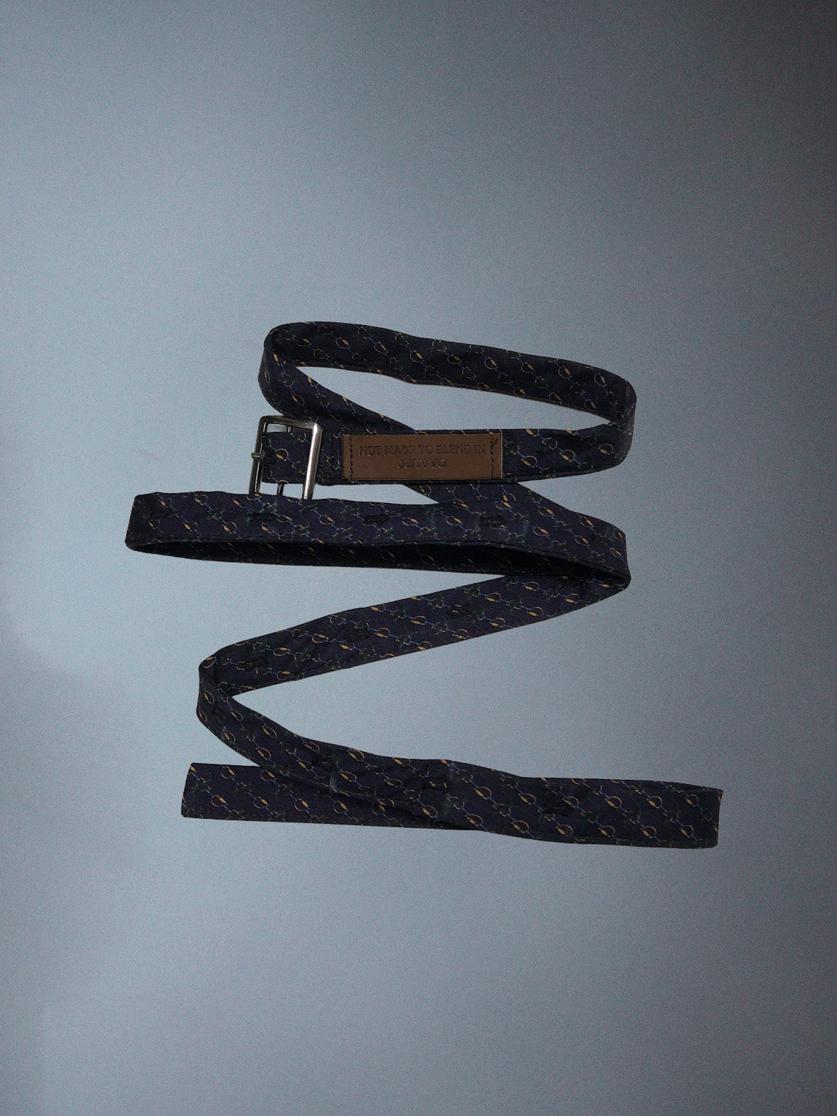 SLIM BELT DARK BLUE