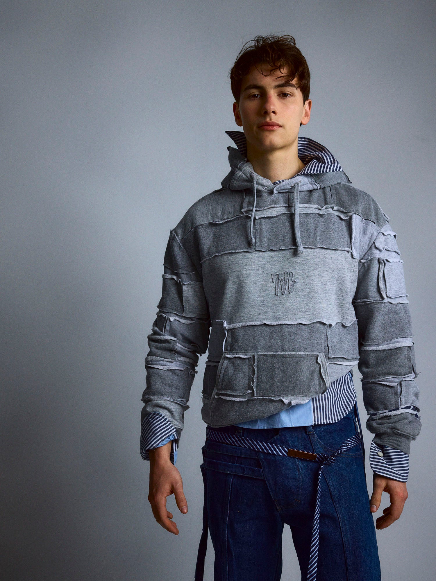 BRICK GREY HODDIE