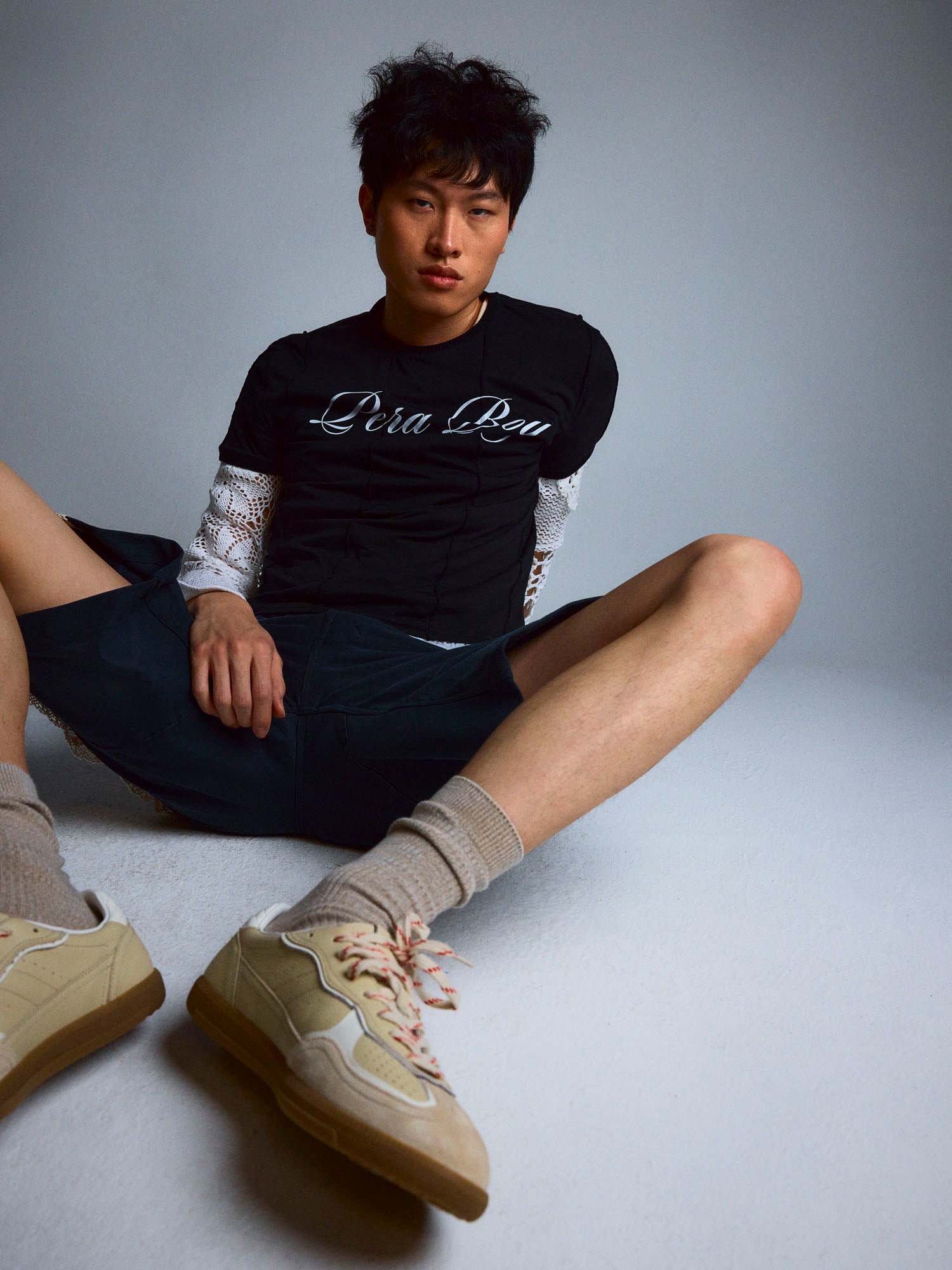 PERA BOY BLACK TEE