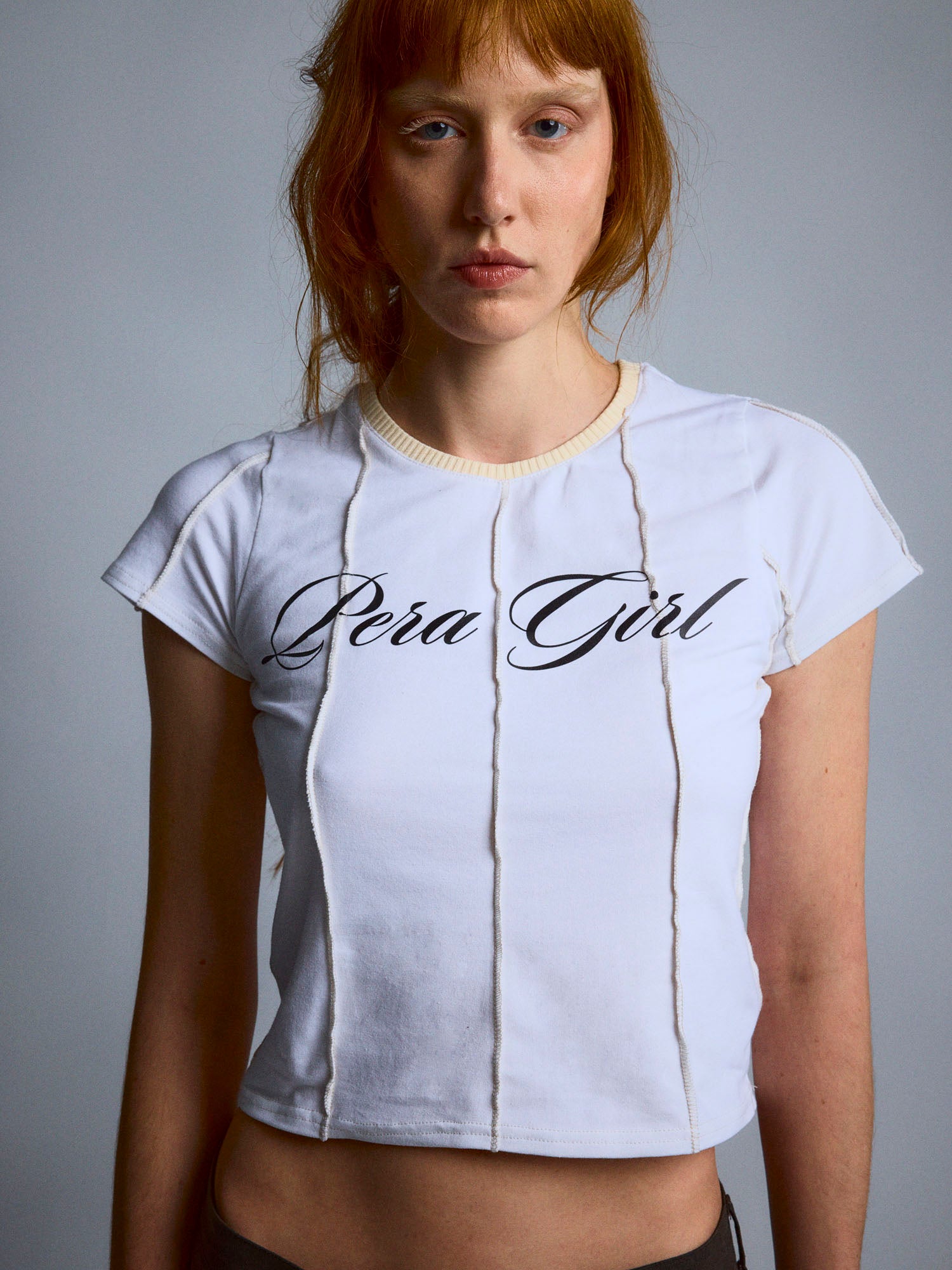 PERA GIRL WHITE TEE