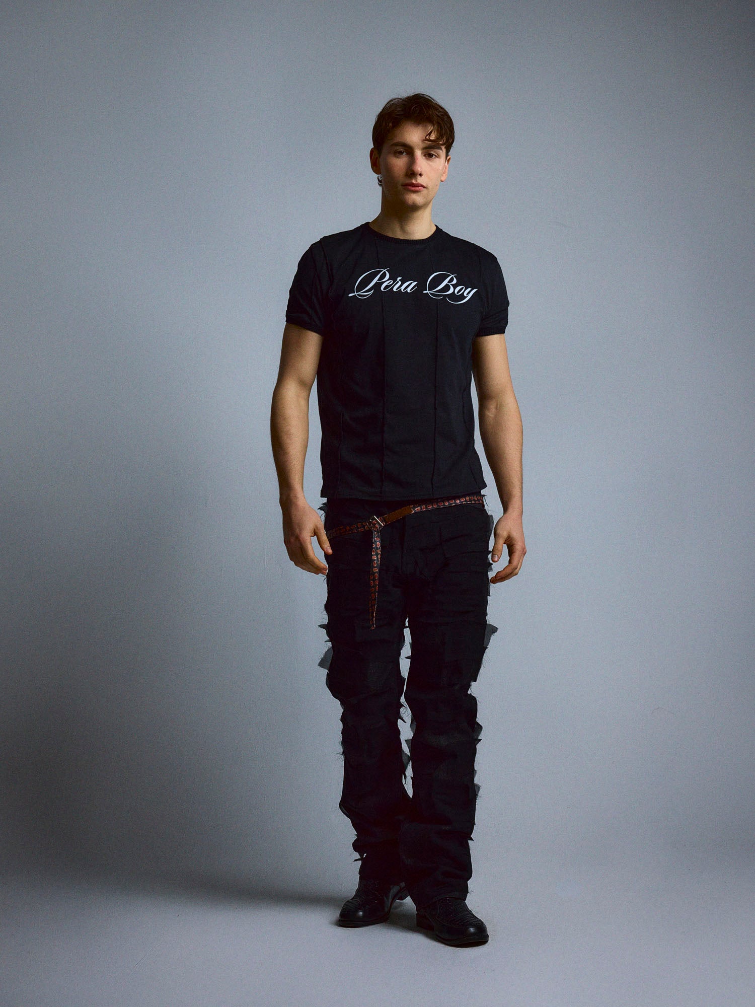 PERA BOY BLACK TEE